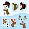 Christmas Wall Decorations Christmas Door Decorations Christmas Window Decorations Christmas Door Stickers Christmas Wall Stickers for Christmas Holiday Decor
